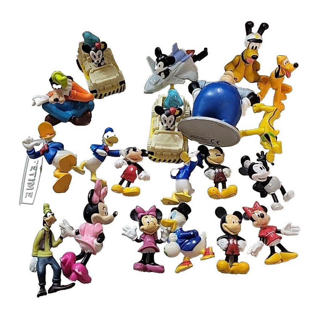 Huge lot Disney Mickey Mouse clubhouse cake Toppers Donald Minnie Pete etc..